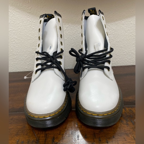 New Dr Martens unisex Zavala Size 6M / 7W Smooth Leather Combat Boots - Picture 4 of 13